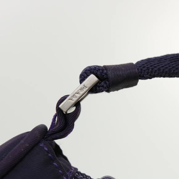 PRADA Accessory Pouch Nylon Purple Auth yk5937 - Picture 8 of 16